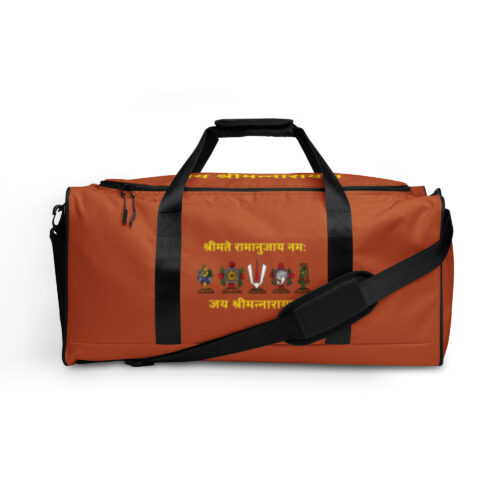 Duffle bag – Dark Orange (Geru) color