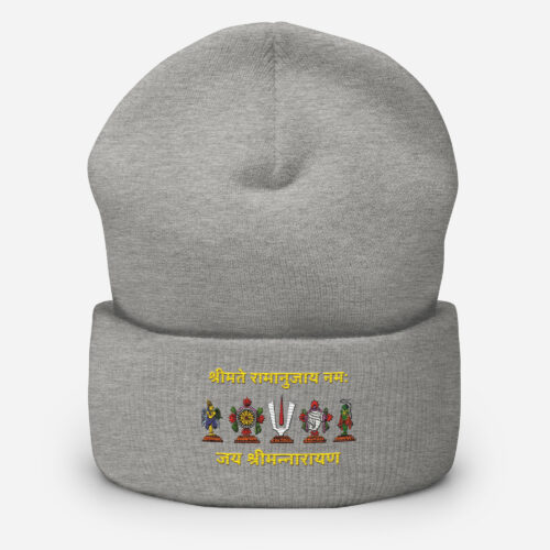 Beanie – Embroidered Urdhvapundra