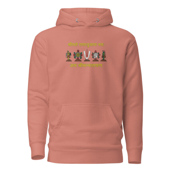 Hoodie - Urdhvapundra Embroidered - Unisex - Image 9