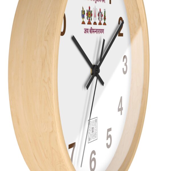 Wall Clock - Urdhvapundra printed - Image 2